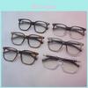 Vintage Brown Wood Grain Square Face Sunglasses With Uv Protection For Casual Wear