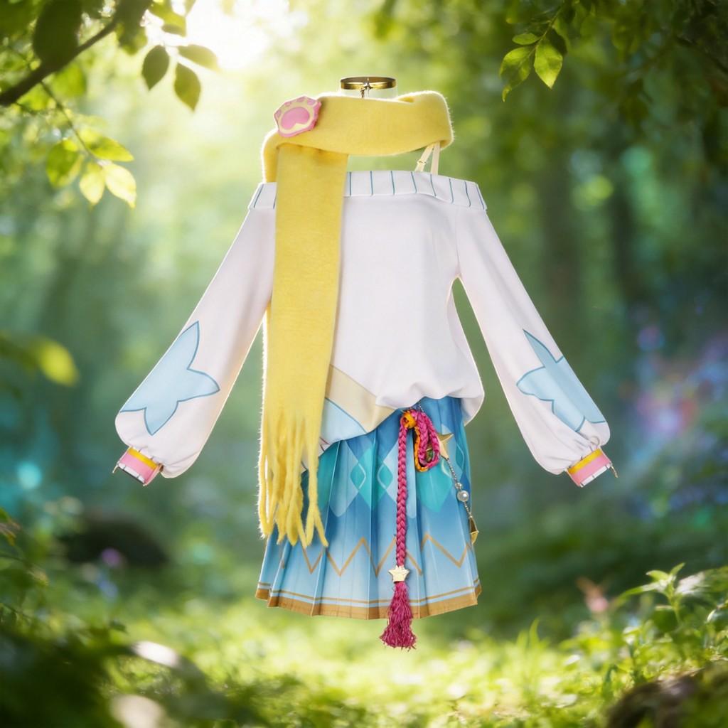King Of Glory Cosplay Clothing Xiao Qiao Line Dog Costume For Anime Fans