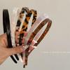 Elegantes Retro-Haarband aus Acetat für Damen: Nicht-Ohrloch-Piercing, Stilvolles Kamera-Accessoire mit vielseitigem Clip und Haargummi