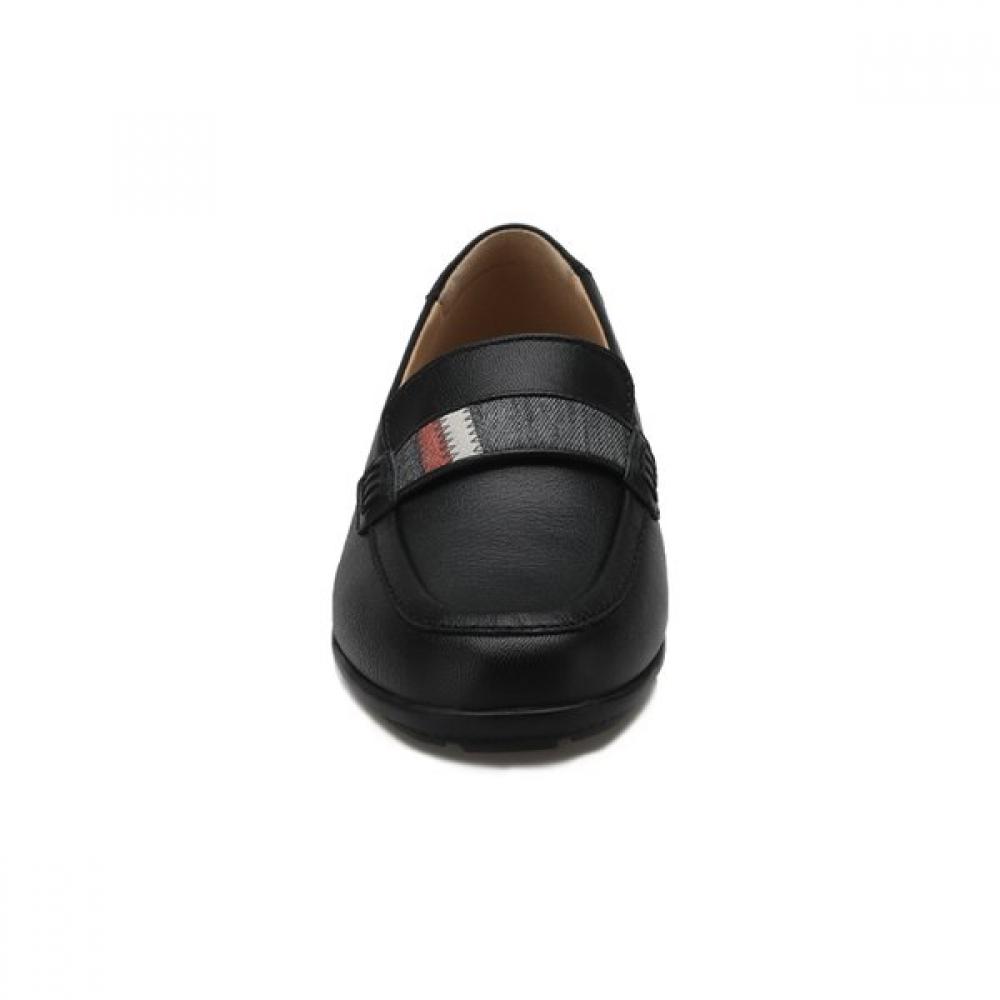 Vigevano Women Daily Comfort Moccasin Loafer Black Emma 01