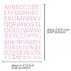 12 DIY Alphanumeric Stickers Multi-color Combination Stickers Water Cup Stickers Creative Gift Hand Account Stickers