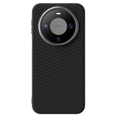 ABEEL For Huawei Mate 80 / 80 Pro Magnetic Case Carbon Fiber Texture TPU PC PU Phone Back Cover