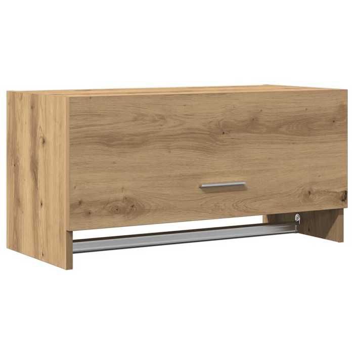 VidaXL Armoire en chêne artisanal 70x32,5x35 cm bois d'ingénierie, armoire de rangement, organisateur de garde-robe, 856619