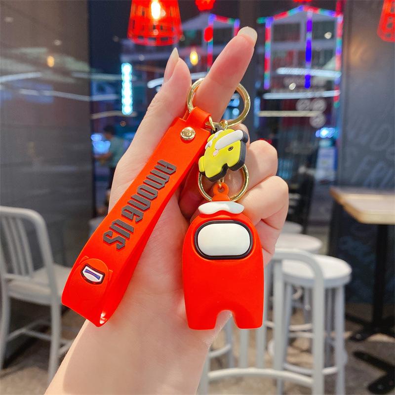 Космический оборотень брелок для ключей брелок для машины мужской и женский личностный креативный парный подвеска для сумки красный