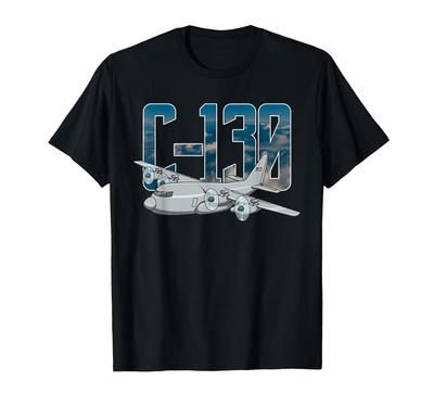 Samolot Wojskowy C-130 Hercules Latający C130 Hercules Koszulka dla Pilota