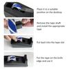 Black Tape Dispenser Heavy Duty Tape Cutter New Tape Holder  Home Office