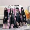 1pz Coperta in Flanella con Stampa BLACKPINK, Alta Qualità per Tutte le Stagioni, Arredamento per la Casa, Calore e Comfort, Perfetta per Regali di Natale