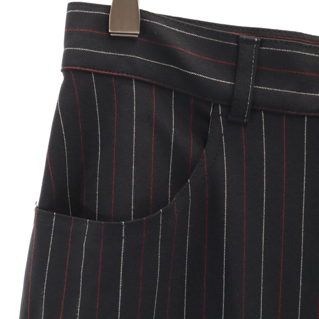 FENDI made in Italy Mimole length Pencil skirt 38 Front slit stretch Women Used