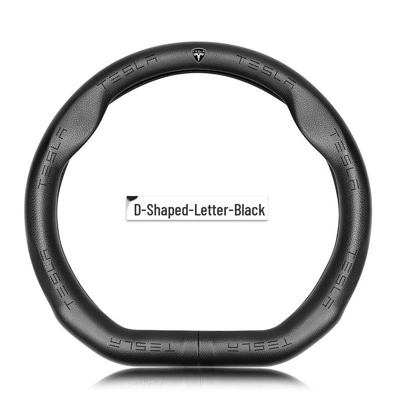 

Кожаный чехол на руль для Tesla Model 3, Model X, Model S, Model Y 38cm