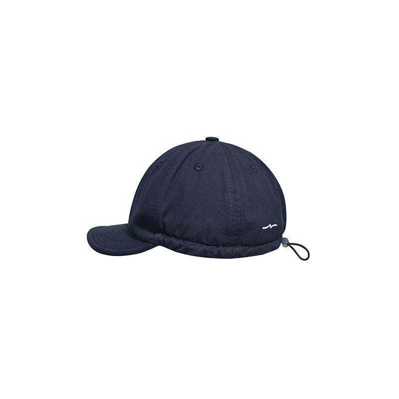 

Big Head Circumference Sun Protection Cap Summer Short Brim Hat Japanese Adjustable Soft Brim Hat 56-58 синій