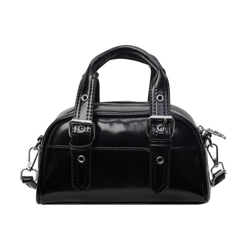 Bag Womens Messenger Bag Portable Premium Feeling Oil Wax Surface Shoulder Bag Simple And Retro