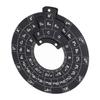 Melody Chord Tool Aluminum Alloy Chord Wheel Music Theory Learning Circle of Fifths Wheel