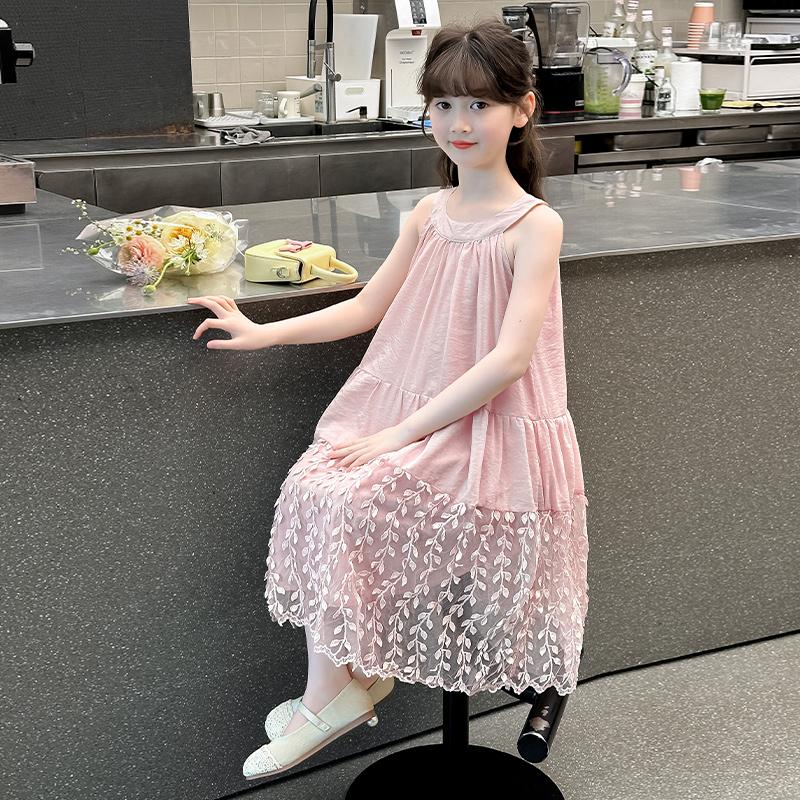 Girls' Summer Dress - Korean Princess Style
