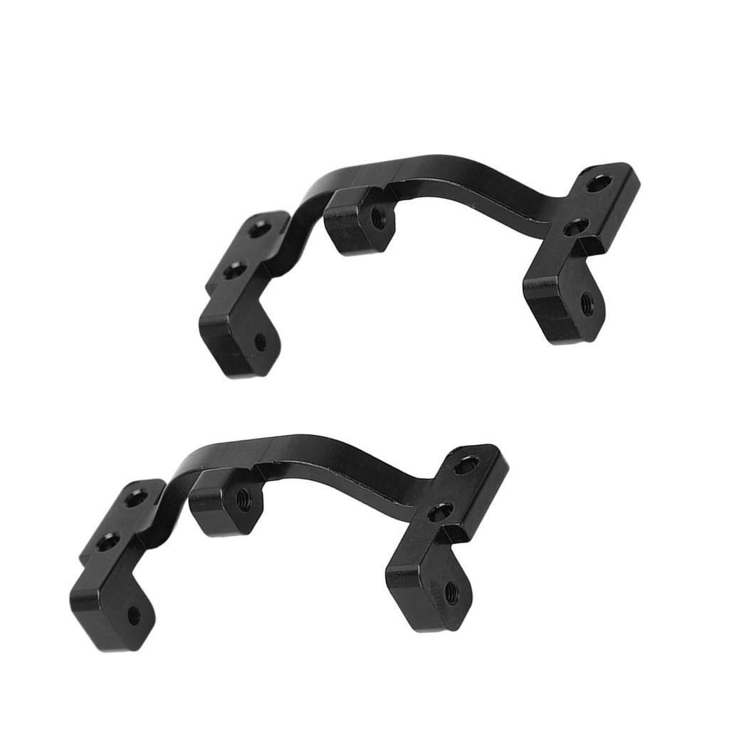2Pcs Aluminum Alloy Pull Rod Base Metal Pull Rod Base Seat for WPL C24 C14 C14K C24K 1Celsius16 RC Car