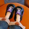 New cartoon girl slippers, indoor thick-soled non-slip slippers with a soft feel, Kuromi children's slippers