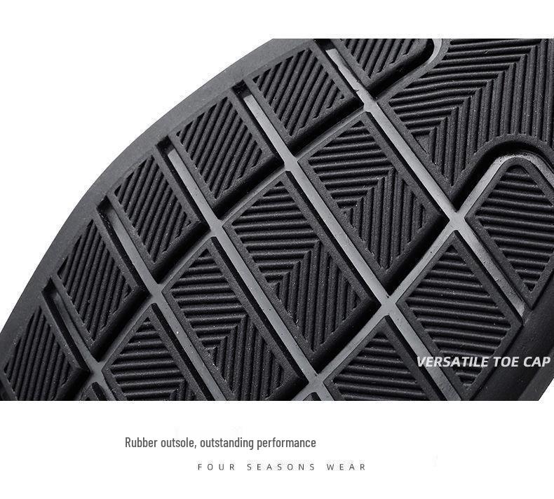 2026 New Arrival Black Leather Business Casual Men's Shoes - Perfect for Middle-aged and Elderly Fathers