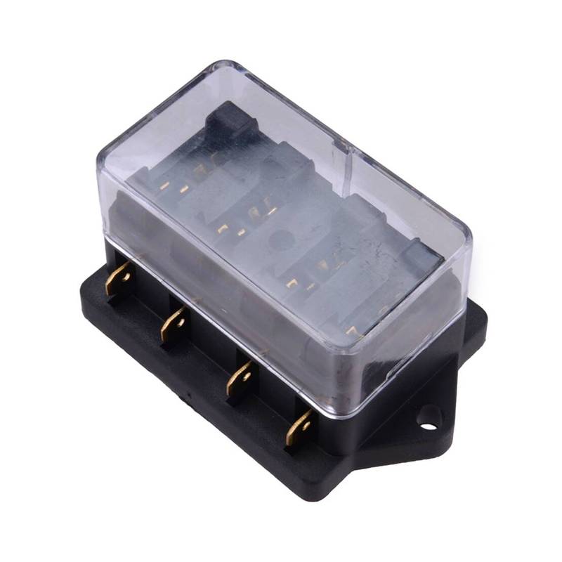 4-рядный автомобильный грузовой лодочный держатель предохранителей Fit для ATO ATC 12V 24V