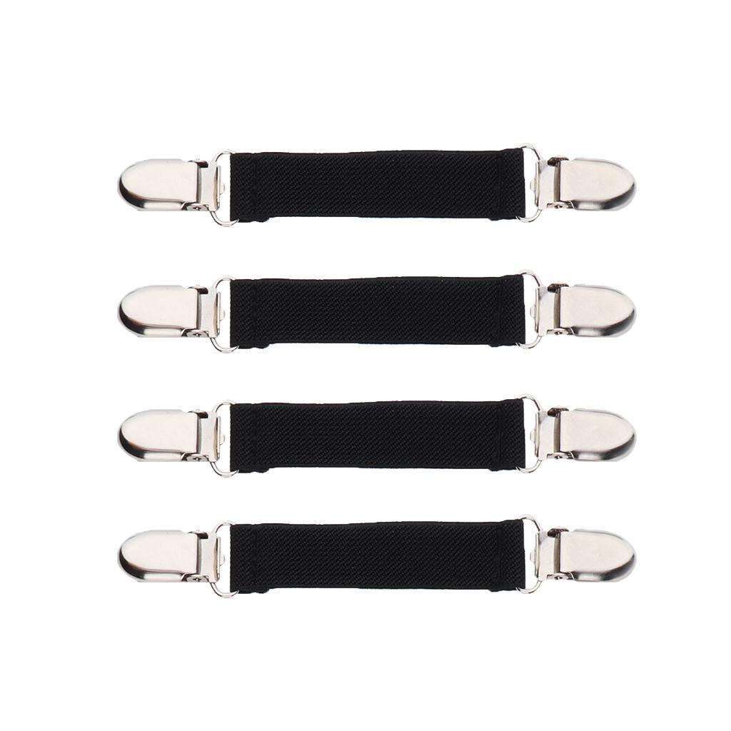 4x Multifunctionele Elastische Handschoen Wanten Clip Trui Sjaal Blouse Sluiting Grip