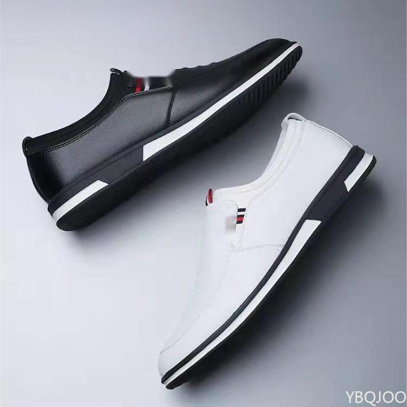 New Business Leather Shoes Trendy Casual Men's Shoes Comfortable Lazy Flats Male Lightweight Driving Shoe Zapatos Homme