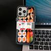 Fashionable Sushi Lunch Box Design Phone Case Suitable for iPhone 17 16 15 14 13 12 11 Pro/Max/Plus Anti Drop and Shockproof