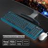 Wolf Path Silent Wireless Keyboard & Mouse Set: Wired for Smooth Typing - Ideal for Gaming & Office Use, Magnetic Switch for Men & Women.