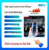 Smart Aluminum Car Air Freshener Diffuser