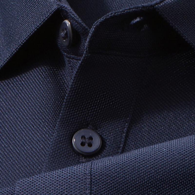 SHANSHAN Men's Mulberry Silk Blend Polo T-Shirt