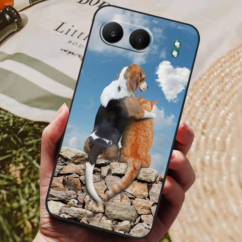 Handyhüllen für Oneplus Nord 4 Hülle Weiche TPU Silikon Rückseite für One plus Nord4 5G Handyhüllen Schutzhülle Mode Coque