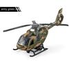 1/64 Scale Military Helicopter Alloy Toy Model with Retroactive Motion, Sound & Light Effects - Ideal for Kids' Play & Collectio