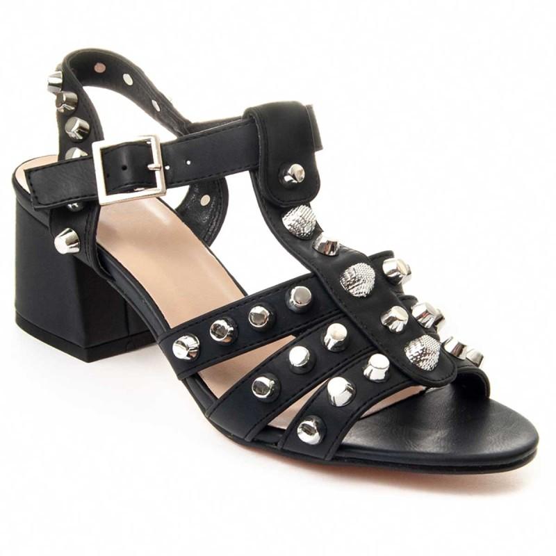Women's Heel Sandal. Montevita Titan 87346