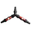 Easy Assembly Y Water Distributor Connector Hose Multiple Outlets