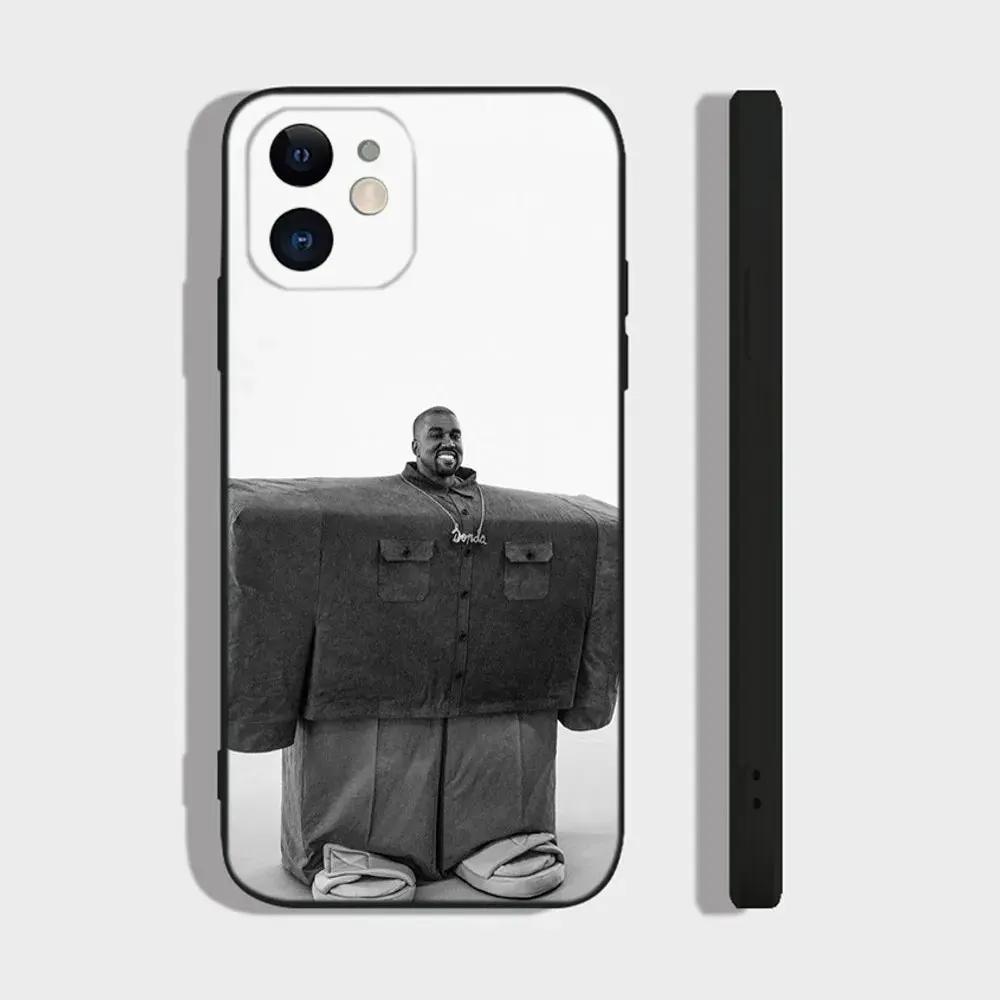 Funny Singer Kanye West Ye Phone Case For iPhone 17 16 15 14 13 12 11 Pro Max Mini SE 7 Plus Air Shockproof Silcone Soft Cover