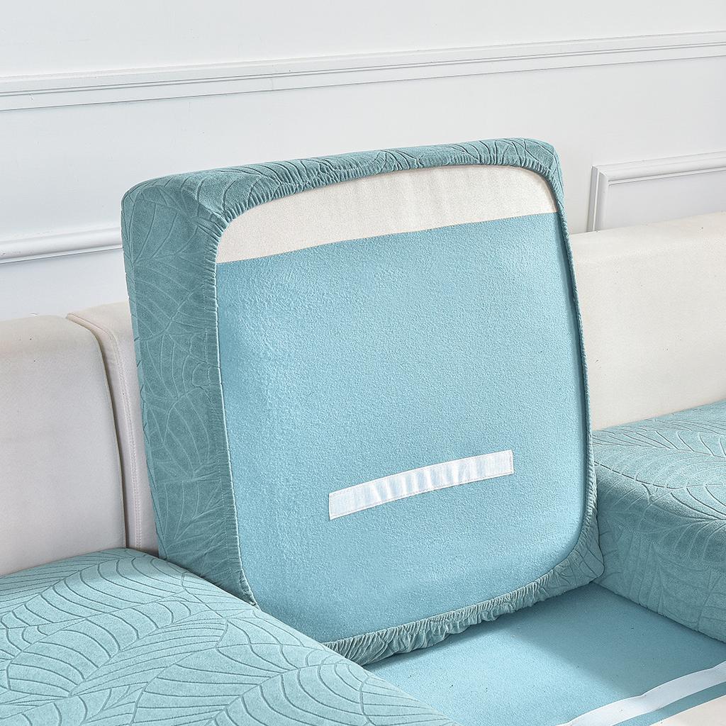 Funda impermeable para cojín de asiento Funda elástica para sofá Ajustable Extraíble Protector de muebles para mascotas Niños Funda de silla