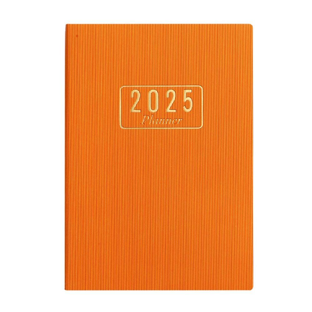 

12-месячный планер А5 на 2025 год Годовой график Планировщик для офисной работы Школьные принадлежности оранжевый