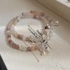 New Chinese Style Freshwater Pearl Butterfly Knot Bracelet For Women And Men Gift