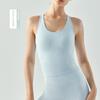 Foreign Trade Yoga Clothes Vest with Chest Pad Sexy H-Shaped Beauty Back Silm Slim Look Running Fitness Outdoor Sports Tops