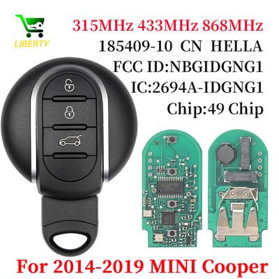 Liberty 315/433/868MHz ID49 Chip Smart Car Key For 2014-2018 MINI Cooper Clubman F-series F54 F55 F56 F57 Keyless Go NBGIDGNG1