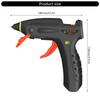 Cordless Hot Glues Guns Rechargeable Fast Heating 2400mAh Battery with Copper Nozzle for DIY Crafts and Quick Repairs