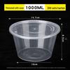 Miaoqiao Round Disposable Food Containers