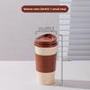 Convenient Portable Heat-insulating Drinking Cup with Lid
