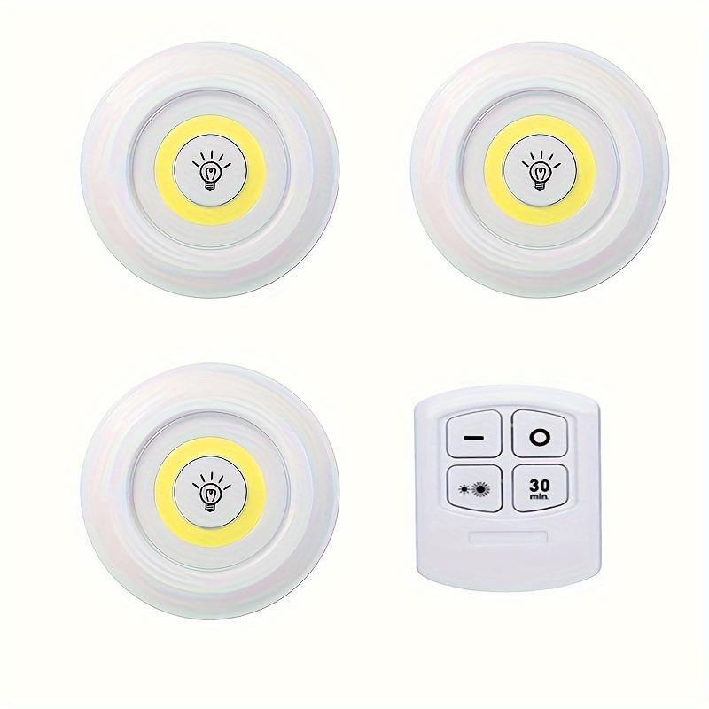 [Smart LED Lights] Smart Wireless LED Under-Cabinet Lights - COB Night Light With Remote Control - Perfect For Wardrobe, Kitchen & More