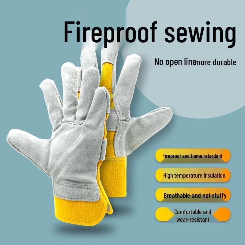 Qizhou Cowhide Welding Gloves