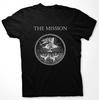 Vtg THE MISSION Band Schwerer Baumwollstoff Schwarz Alle Größen Shirt Für Männer UR145 Unisex T-Shirt
