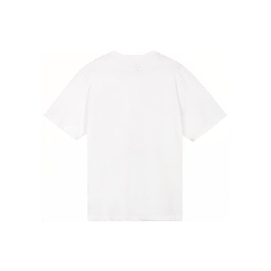 Nike Solid Color Logo Short Sleeve Crew Neck T-Shirt Men Tops White DZ2998-100