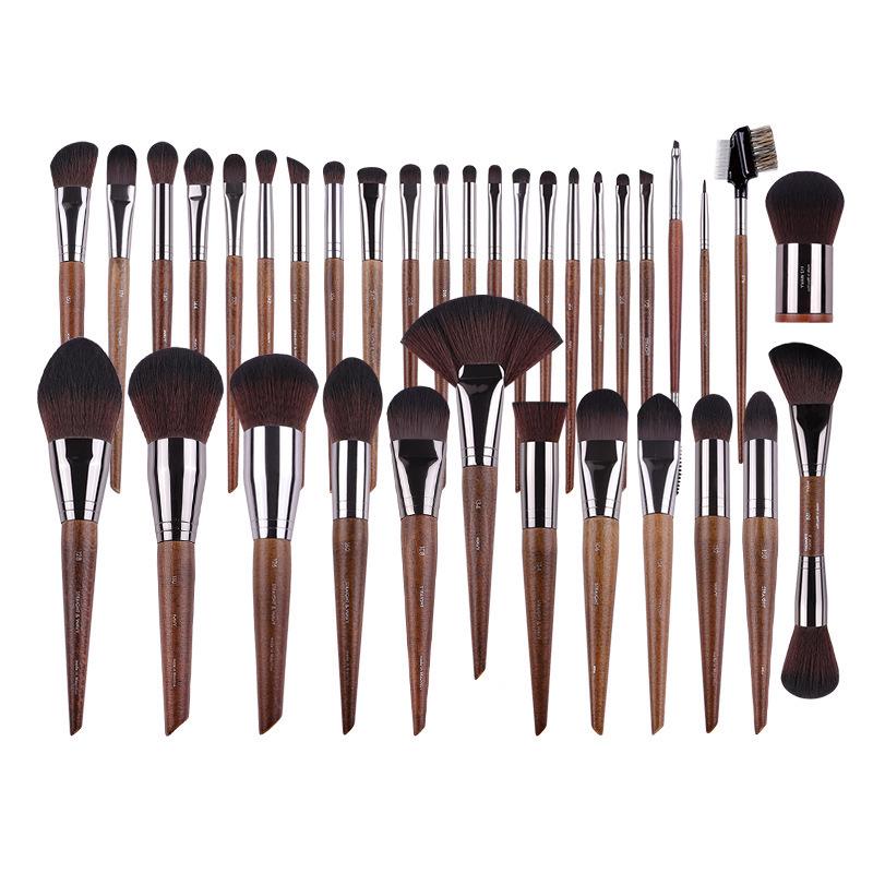Zhenzhi Hall Soft Makeup Brush Set: Foundation, Concealer, Powder & Eyeshadow Brushes