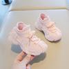 Children's sports shoes, spring and autumn boys' casual shoes, mesh shoes, fly woven girls' socks shoes, baby white shoes