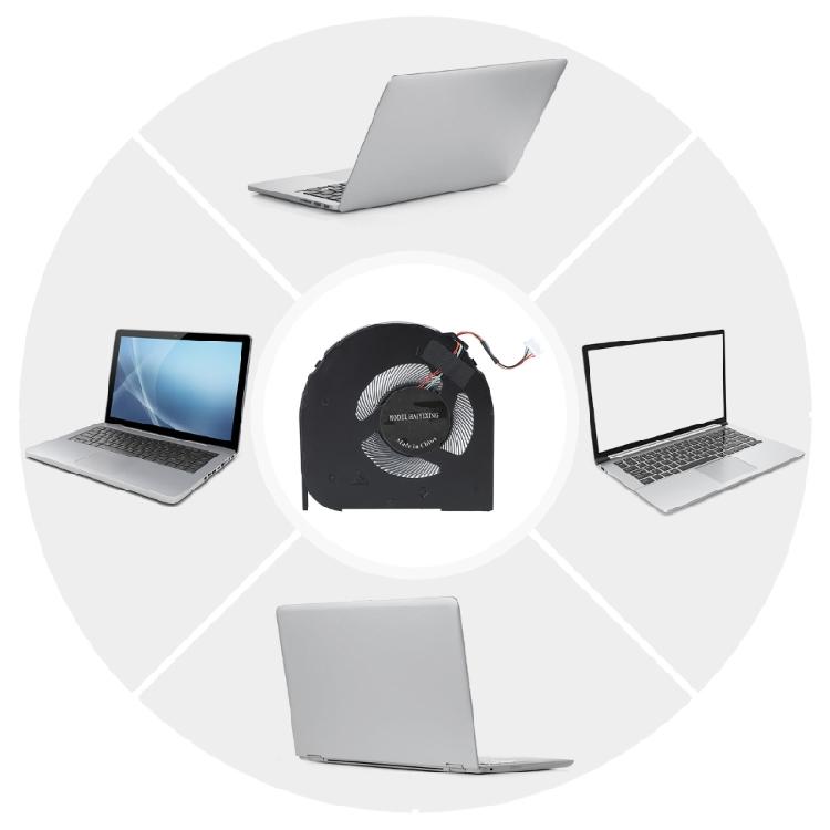 Notebook Fan CPU Fan Upgrades For L480 L490 L580 L590 Easy Installation Metal Fan Efficient