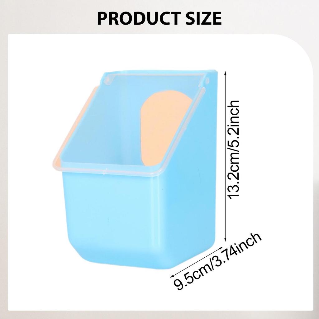 Pigeon Feeder Large Capacity Food Feeder Hanging Box Dove Bird Feeding Case for Cockatiels Ducks Parakeet Canaries Budgie