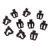10Pcs Replaceable RJ45 Plug Protective Cover Buckle ABS Network Cable Crystal Head Connector Clip RJ45 Cable Repair Parts