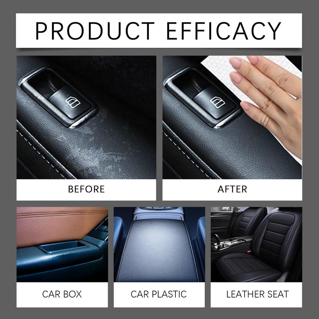 Rayhong Car Interior Cleaner Seat Headliner Dashboard Waterless Stain Remover Foam Cleaner